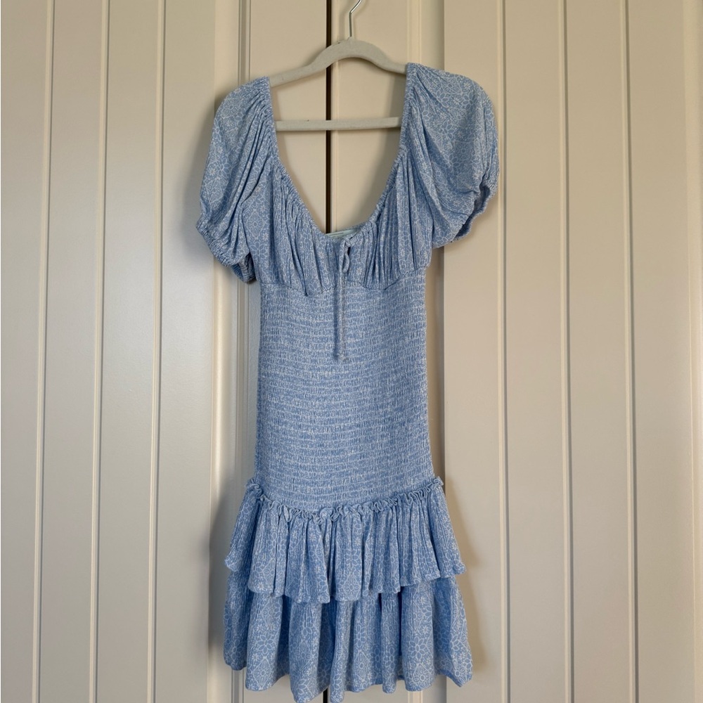 Stella Laguna Beach Blue Mini Dress